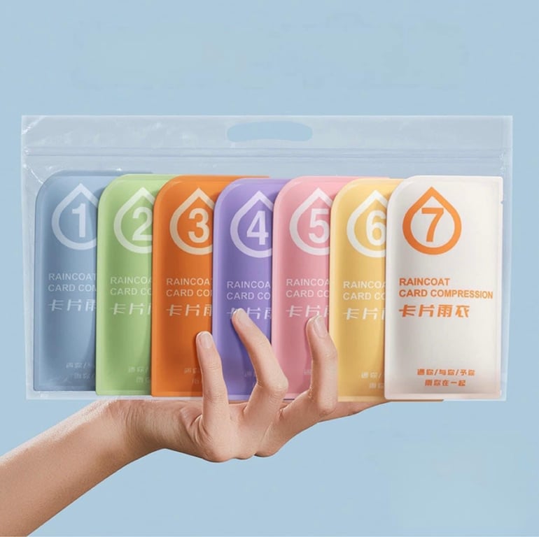 SET 7 ÁO MƯA GIẤY NHẬP KHẨU SIÊU DAI