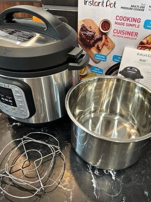 NỒI ÁP SUẤT ĐIỆN ĐA NĂNG INSTANT POT DUO 7 IN 1 DUNG TÍCH 5,7L bản Đức❤️