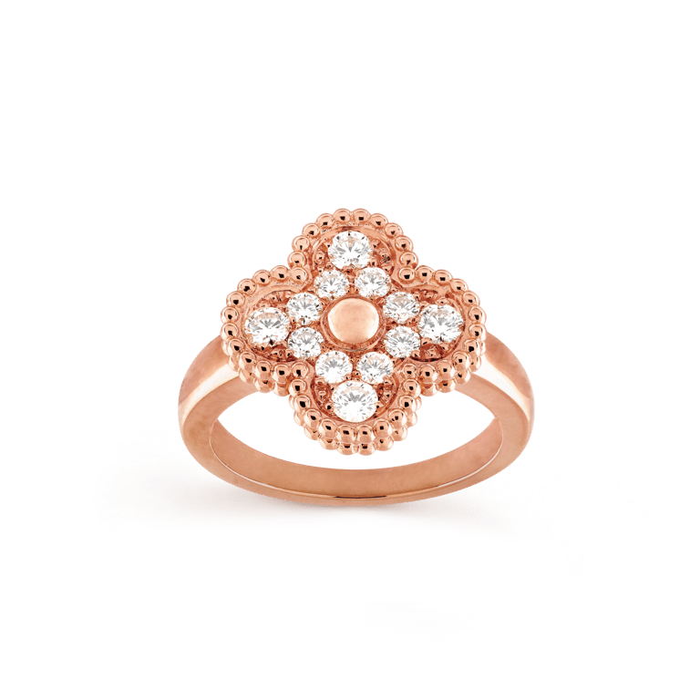 Vintage Alhambra ring Diamond