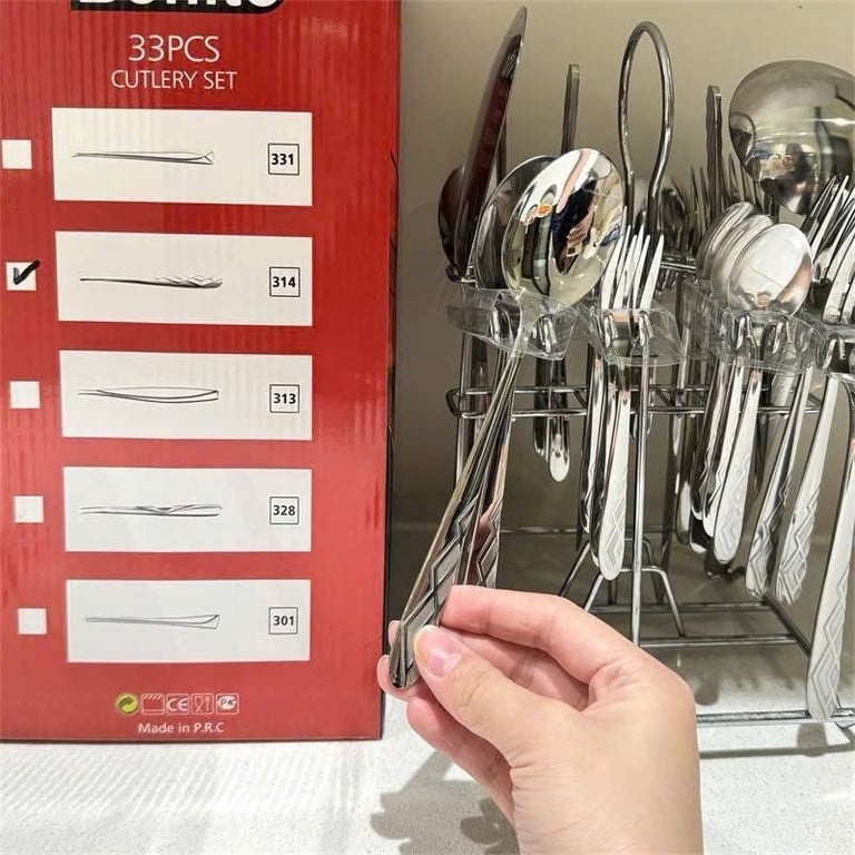 BONITO – Bộ dụng cụ nhà bếp inox 33 món