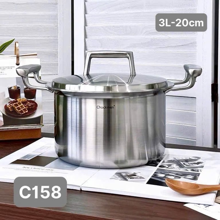 Nồi 5 lớp kẹp đồng Chockmen 20cm - C158