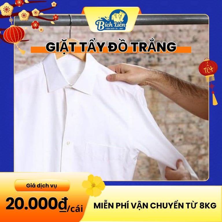 Giặt Tẩy Đồ Trắng