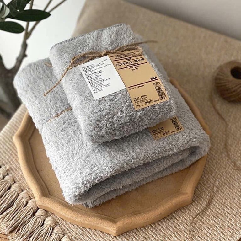 SET 2 KHĂN TẮM THẤM HÚT