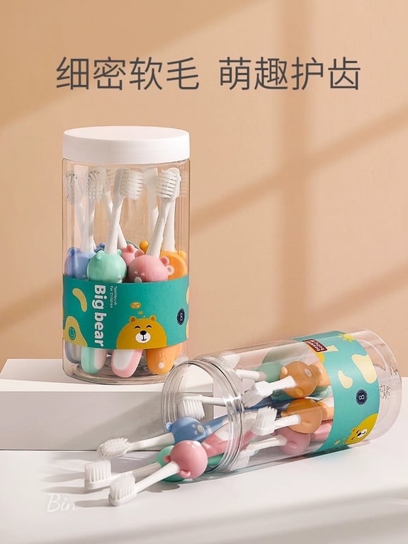 Ống 8 Chiếc Bàn Chải Đánh Răng Cho Bé