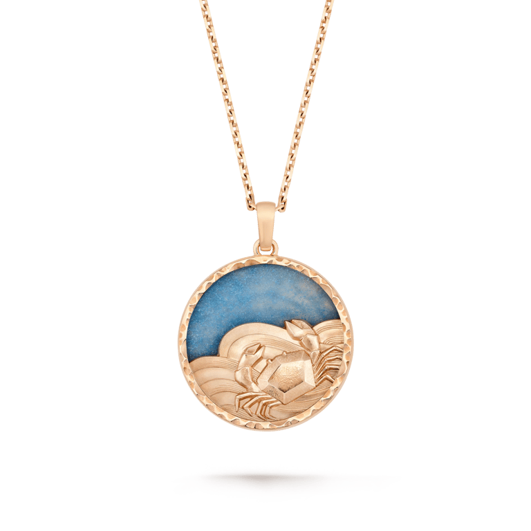 Zodiaque long necklace Cancri