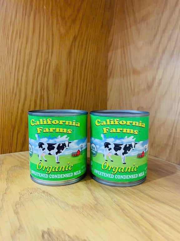 SỮA ĐẶC HỮU CƠ CALIFORNIA FARMS