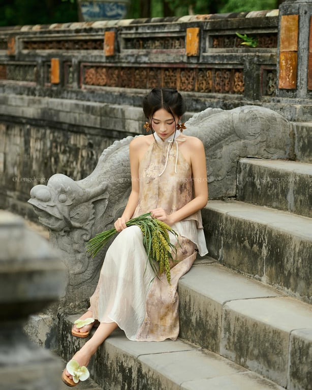 LengDeng - Yếm Miên Vải Sen