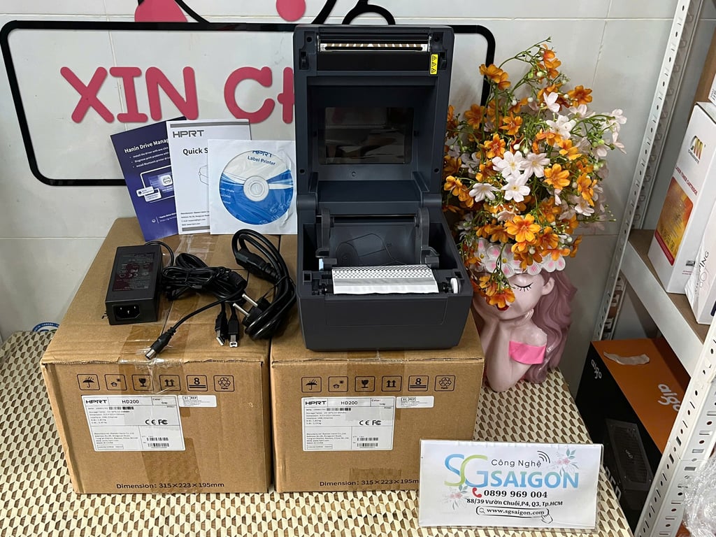 Máy In Mã Vạch HPRT HD200 [USB + LAN]