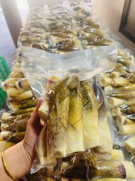 1kg măng vầu ngọt luộc sẵn kèm chẩm chéo