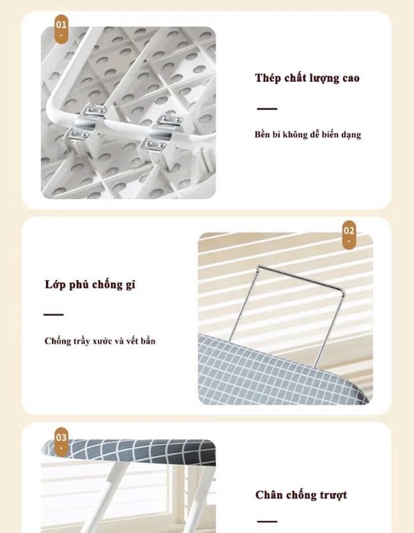 Bàn ủi gấp gọn  - GHA331