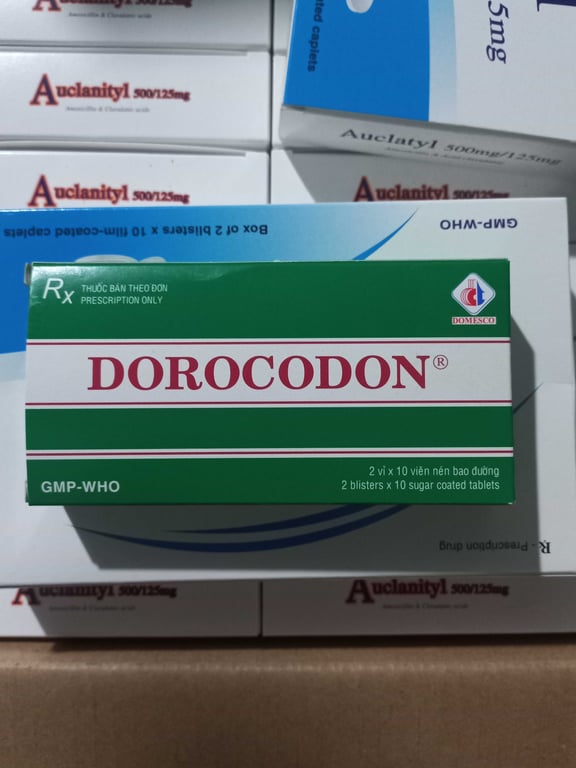 Dorocodon domesco hộp 2 ×10 viên họ khan