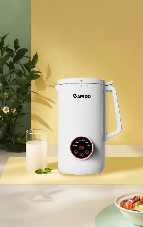 Máy sữa hạt mini  RAPIDO: RHB-500D  (800ml )