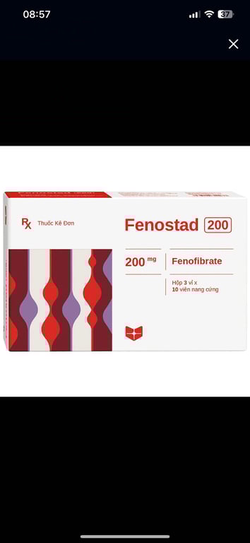 Fenostad 200 Stella h/30v fenofibrat