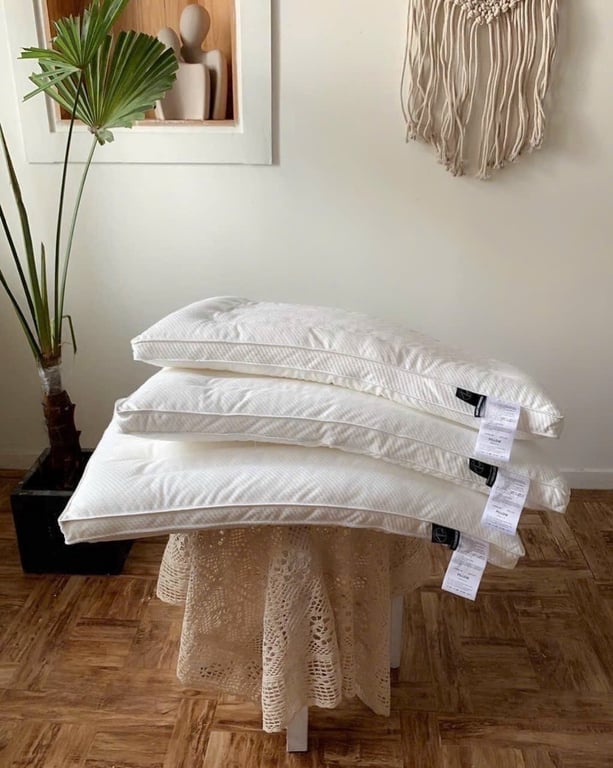 gối thấp hàng xuất châu âu