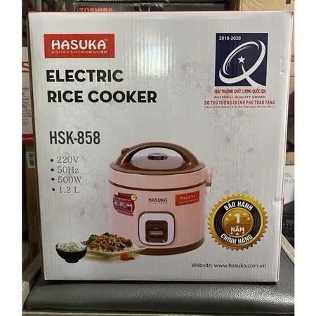 Nồi cơm điện HASUKA với model HSK – 858 1.2 lít