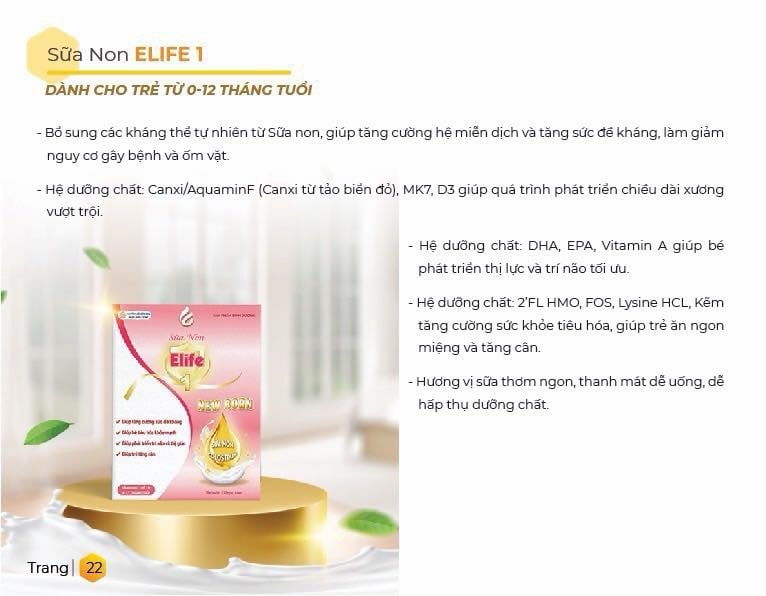 Elife 1 - 30 gói