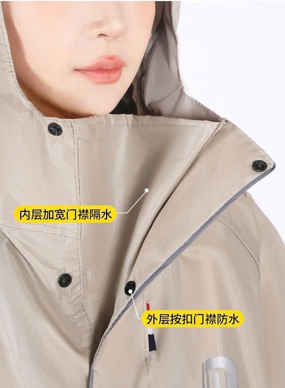 áo mưa vô cực: đi xe - đi bộ đường dài - du lịch ba lô