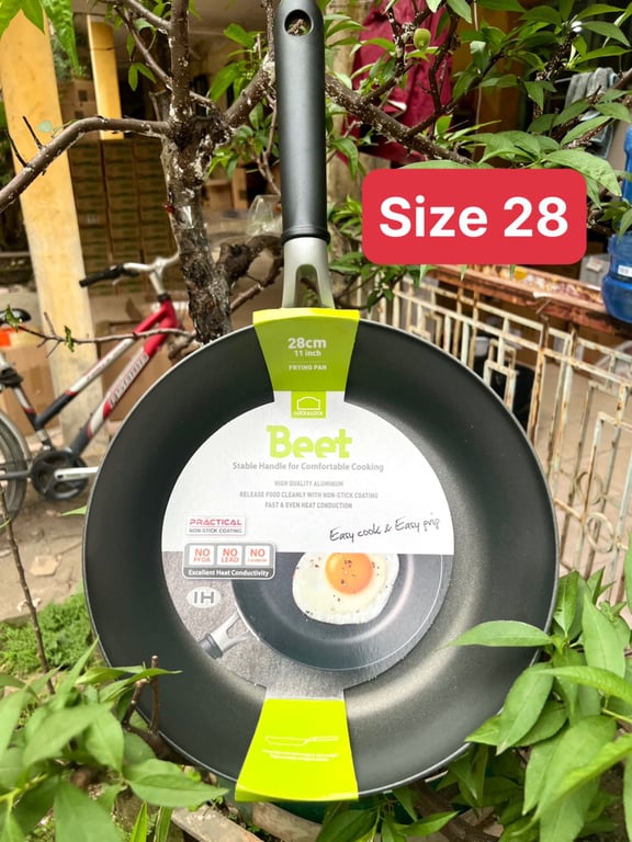 CHẢO RÁN CHỐNG DÍNH LOCKNLOCK BEET OKITSUMO CAO CẤP