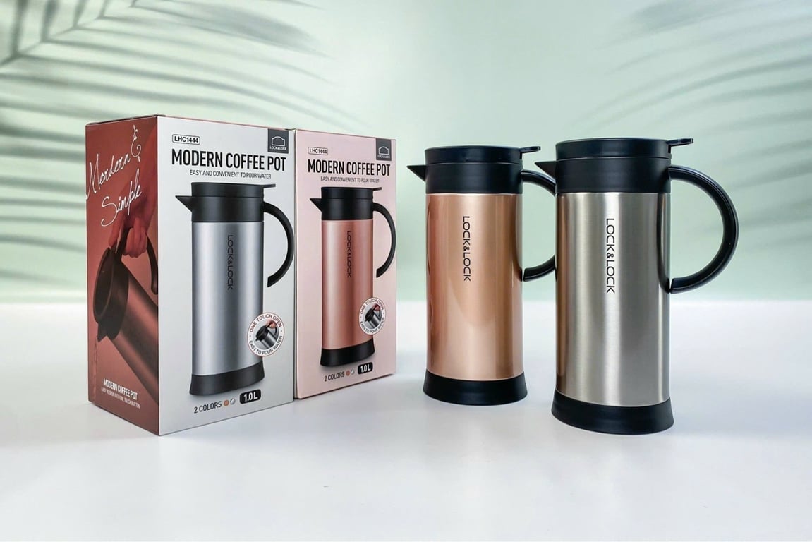 Bình Đựng Cà Phê Lock&Lock Penguin LHC1444