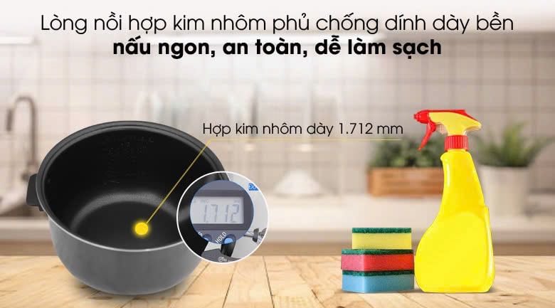 Nồi cơm điện Cuckoo 1.44 lít CR-0810F