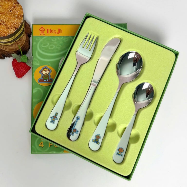 🍴SET THÌA NĨA 4 MÓN CHOCKMEN - CKM304