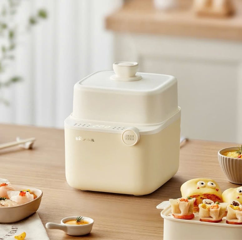 Nồi nấu chậm Bear DDZ-A08W7 0.8L