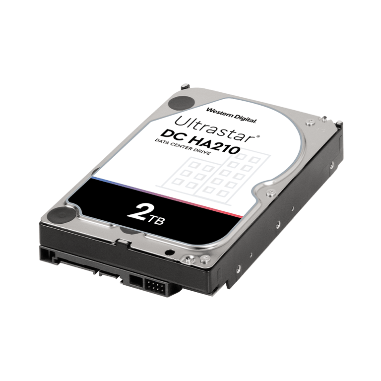 Ổ Cứng HDD WD Ultrastar HA210 2TB 3.5 inch SATA Ultra 512N SE 7K2 128MB Cache 7200RPM HUS722T2TALA604