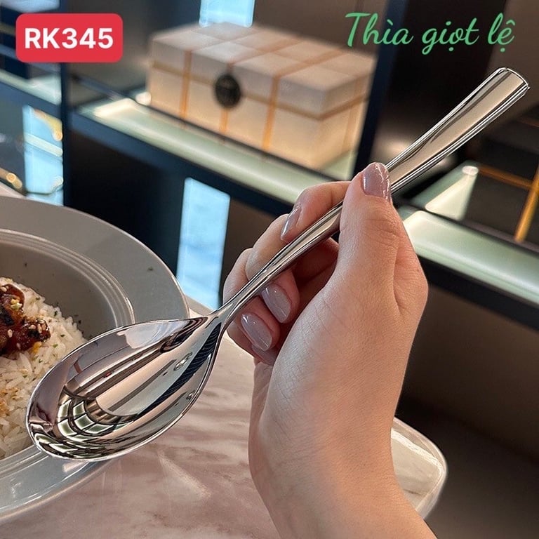 SET 5 THÌA GIỌT LỆ HÀN QUỐC RK345