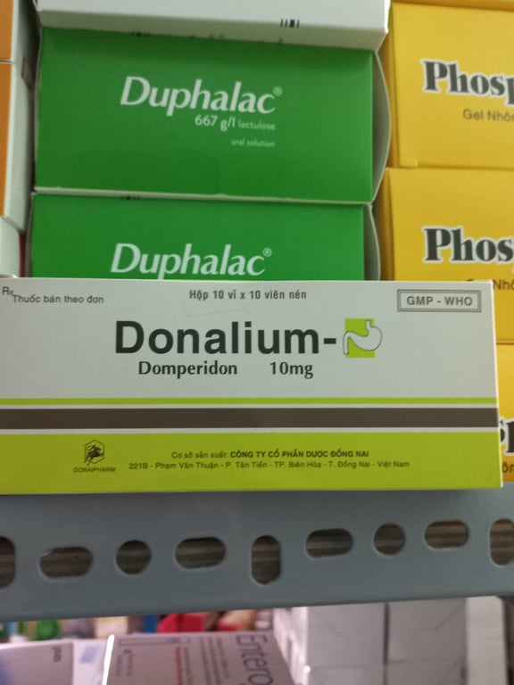 Domperidone 10mg đồng nai h/100v