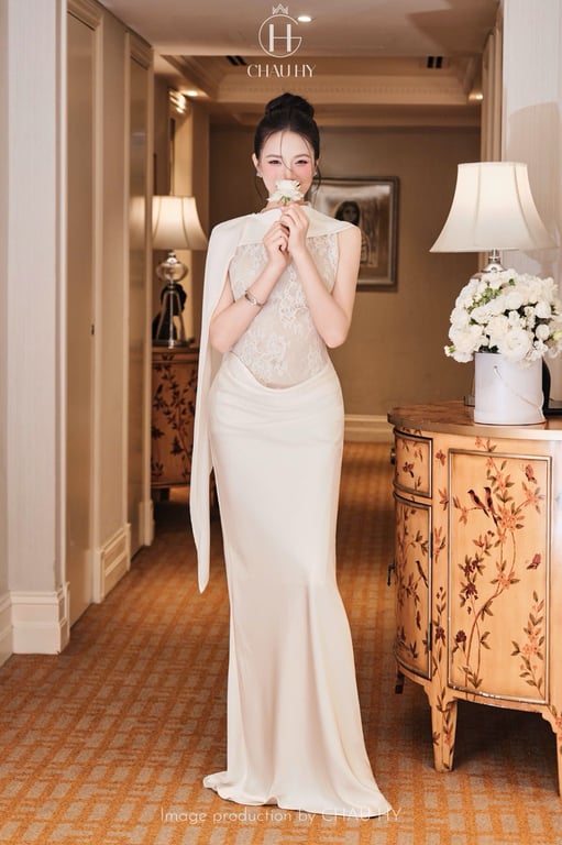 Lụa đuôi cá choàng ChouChou