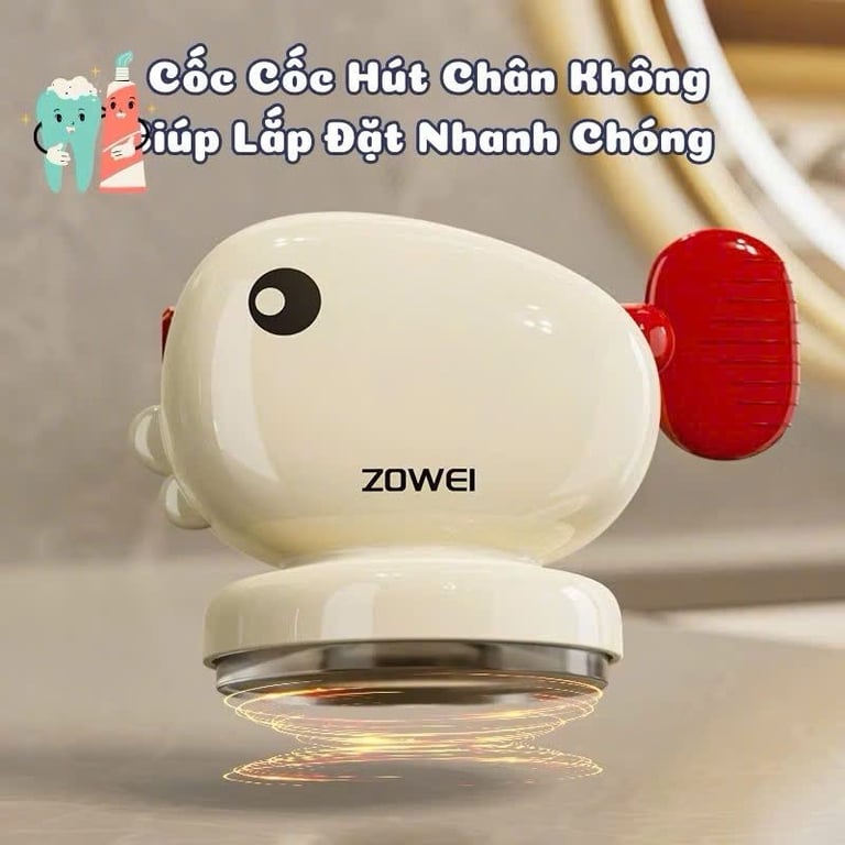 BỘ NẶN KEM ĐÁNH RĂNG HÌNH CÁ VOI