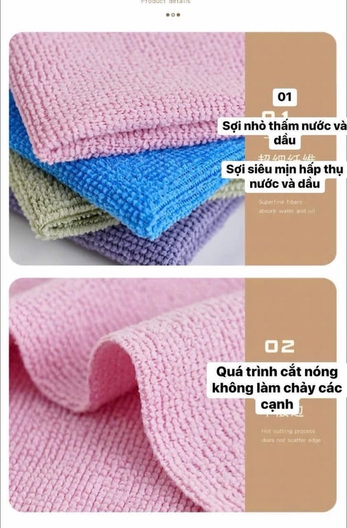 Hộp 20 Khăn Lau Siêu Thấm, Dạng Rút Tiện Lợi , Khăn Vải Đa Năng