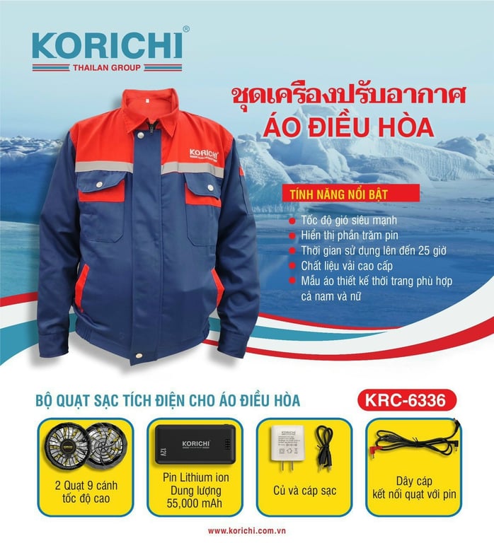 Áo điều hoà Korichi KRC-6336