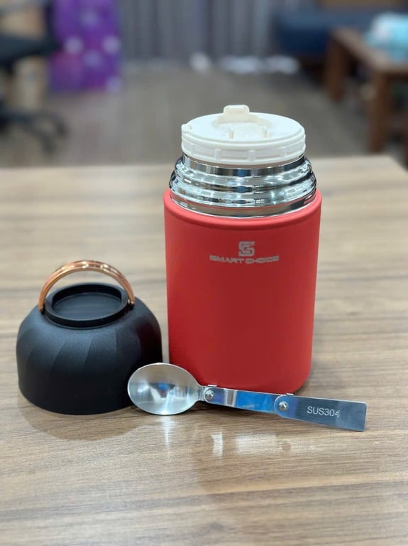 BÌNH GIỮ NHIỆT / Ủ CHÁO INOX 304 – DUNG TÍCH 1050ML