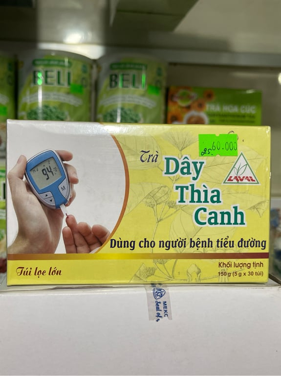 Trà dây thìa canh hộp 30 túi có la va