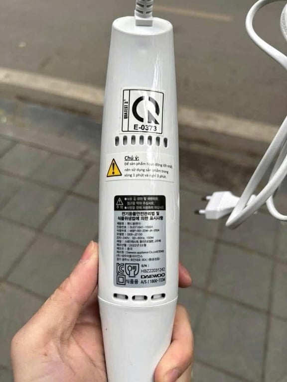 máy xay cầm tay chính hãng Daewoo Hàn Quốc