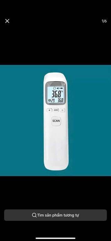 Nhiệt kế bắn trán scan