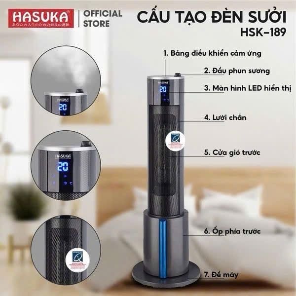 MÁY SƯỞI THÁP GỐM HASUKA