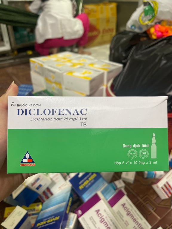 Diclofenac 75 chích Vĩnh phúc h/