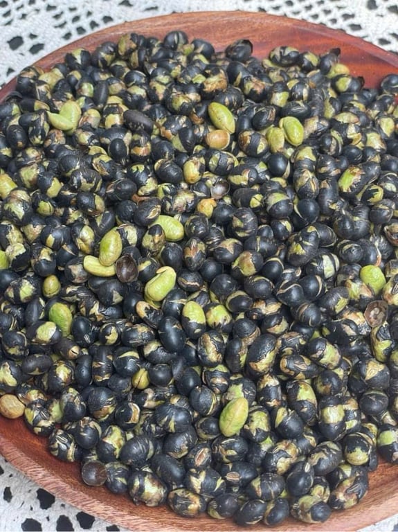 ĐẬU ĐEN RANG MUỐI hộp 400gr