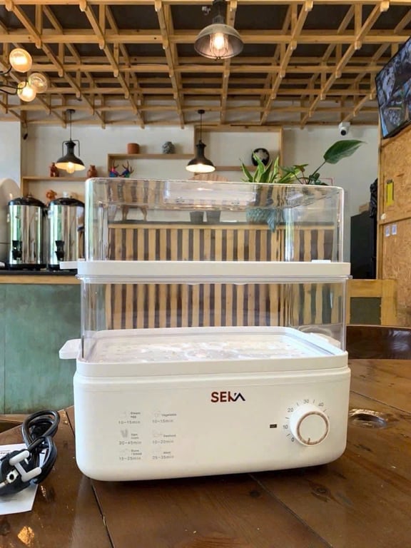 NỒI HẤP 2 TẦNG SEKA 10L