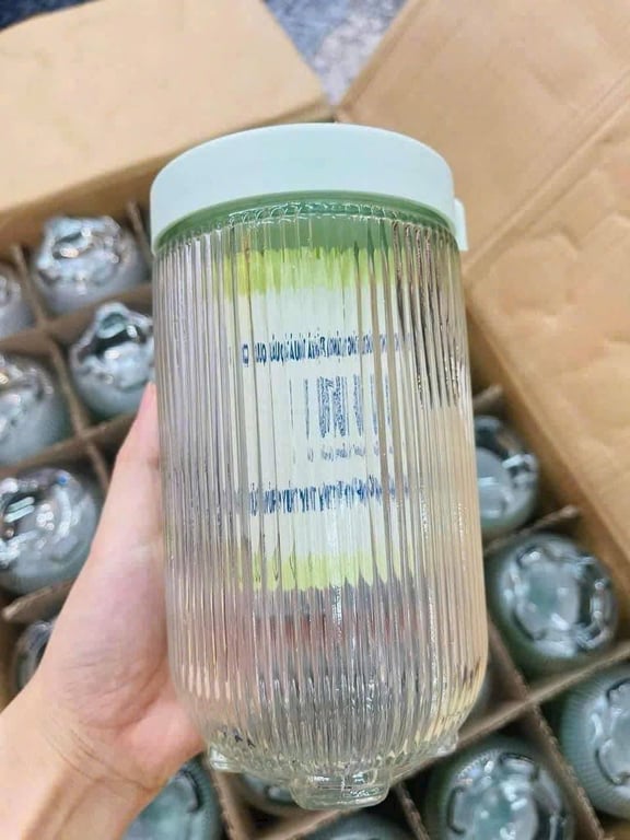 5 HŨ THỦY TINH 900ml Hàng quà tặng khuyến mại của Unilever