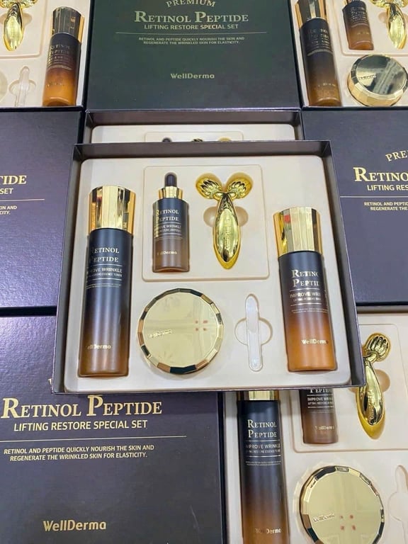 BỘ DƯỠNG DA  RETINOL PEPTIDE WELLDERMA