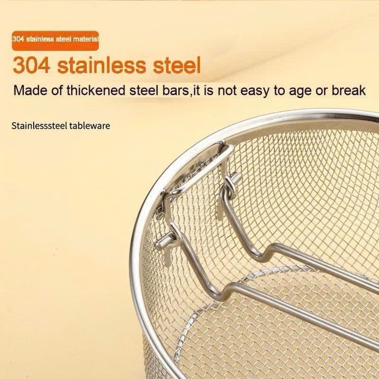 Rổ chiên inox 18/10 Chockmen 16cm - C440