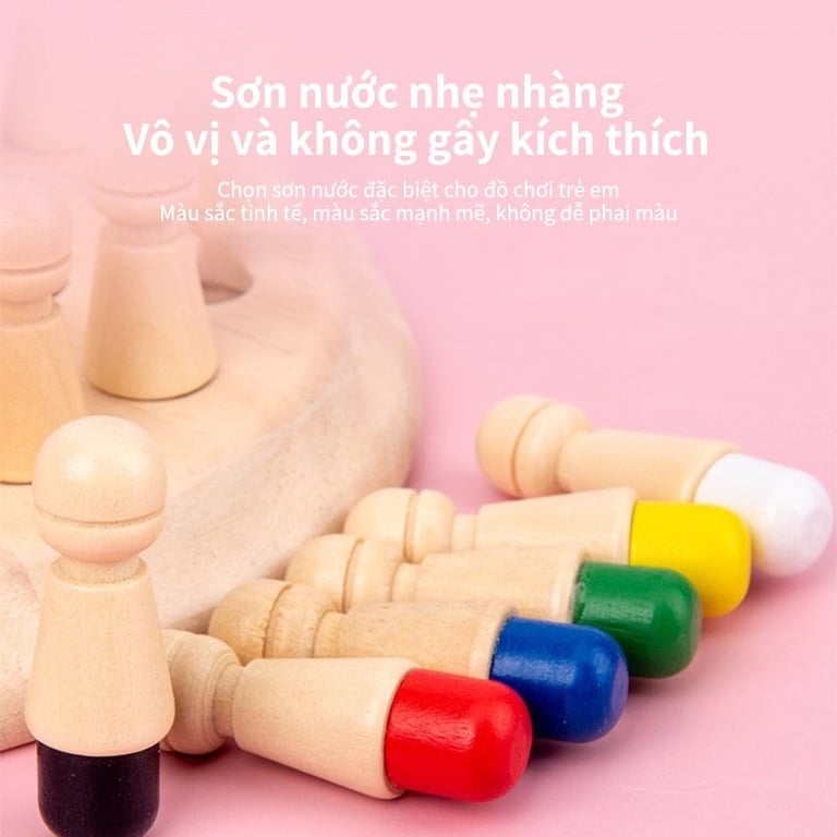 💛 ❤ 💙 BỘ CỜ TRÍ NHỚ MÀU SẮC
