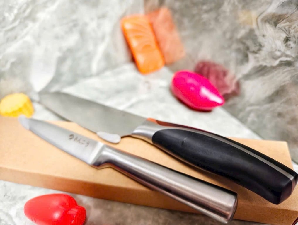 CẶP DAO THÁI – GỌT KANZOU SANTOKU