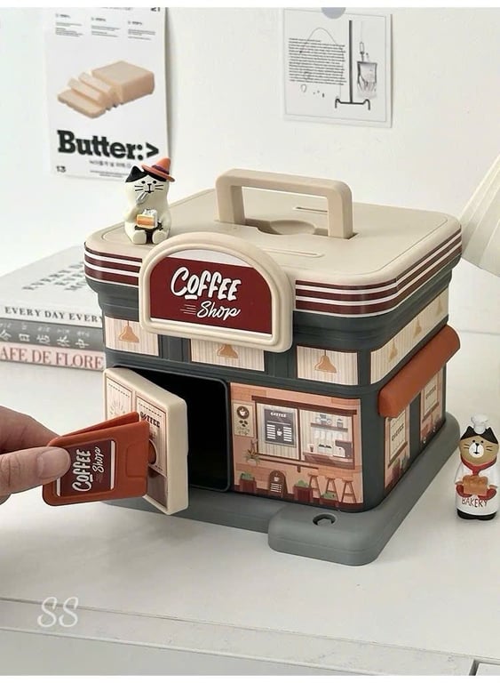 LỌ TIẾT KIỆM HÌNH CÁC QUÁN CHO BÉ