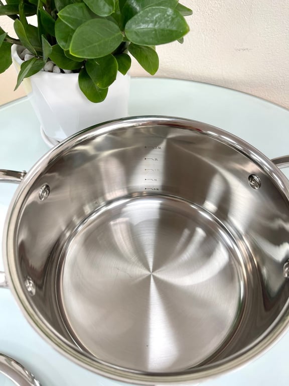 NỒI LẺ INOX 3 LỚP LIỀN KHỐI KALPEN KAZLER 18 20 24 30cm