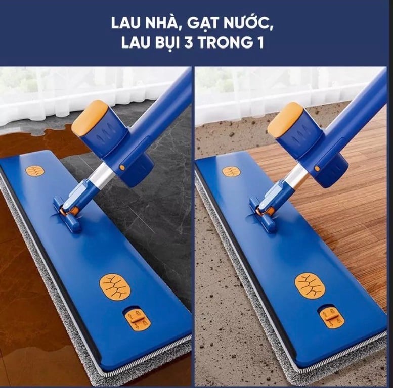 Cây lau nhà to cán dài