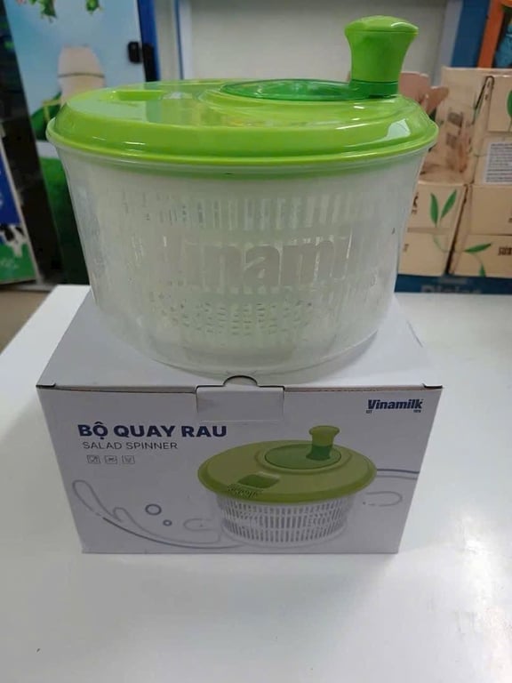Rổ quay rau size lớn hàng km Vinamilk